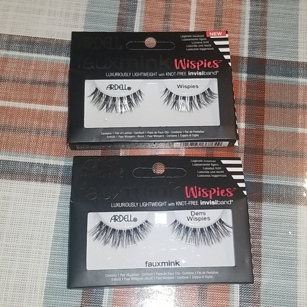 BUNDLE OF 2 ARDELL FAUX MINK WISPIES